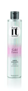 ALFAPARF MILANO Шампунь тонирующий в теплые оттенки цвета блонд / THAT'S IT GOLD FEVER SHAMPOO 250 мл