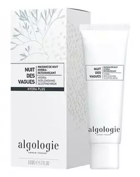 ALGOLOGIE Маска ночная увлажняющая восстанавливающая Морские волны 50 мл