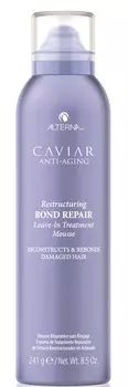 ALTERNA Мусс интенсивный для восстановления структуры волос / Caviar Anti-Aging Restructuring Bond Repair Leave-in Treatment Mousse 241 г