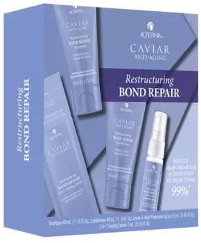 ALTERNA Набор для волос Регенерация и мгновенное восстановление / Caviar Restructuring Bond Repair Consumer Trial Kit
