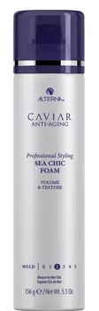 ALTERNA Пена-спрей с антивозрастным уходом для текстуры и объема / Caviar Anti-Aging Professional Styling Sea Chic Foam 156 г
