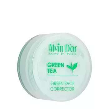 ALVIN D'OR Корректор рассыпчатый / Green Tea 8 гр