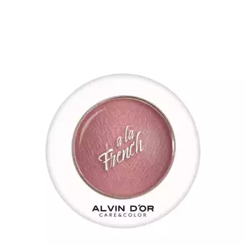 ALVIN D'OR Румяна запечённые для лица, тон 04 / Soie Fine A LA FRENCH ash rose 3,2 гр