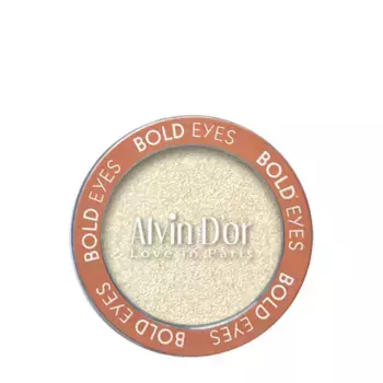 ALVIN D'OR Тени для век, тон 01 белый жемчуг / Bold Eyes white pearls 0,29 гр