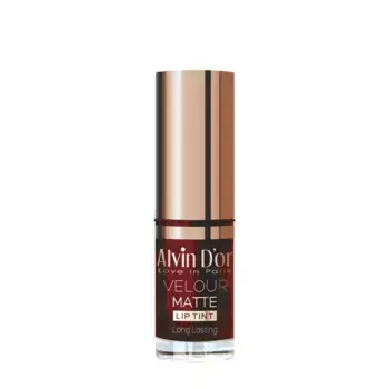 ALVIN D'OR Тинт стойкий для губ с матовым финишем, тон 03 малина / velour matt lip tint long lasting 5 мл