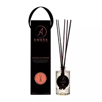 AMBRA Аромадиффузор, коньяк и миндаль / Cognac & Almond Ambra 50 мл