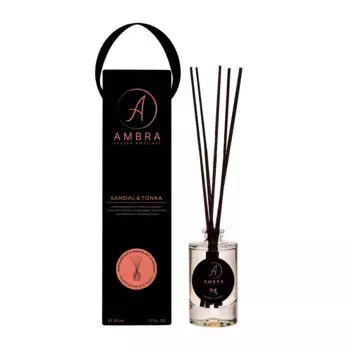 AMBRA Аромадиффузор, сандал и тонка / Sandal & Tonka Ambra 50 мл