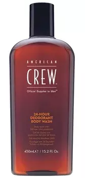 AMERICAN CREW Гель дезодорирующий для душа, для мужчин / 24-Hour Deodorant Body Wash 450 мл
