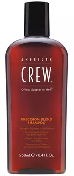 AMERICAN CREW Шампунь для окрашенных волос, для мужчин / Precision Blend АС 250 мл