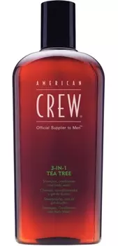 AMERICAN CREW Средство для волос 3в1 чайное дерево, для мужчин / 3in1 Tea Tree 450 мл
