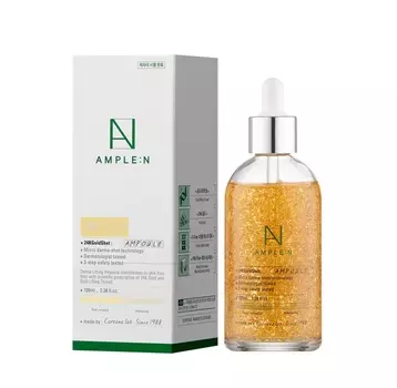 AMPLE:N Концентрат ампульный омолаживающий с золотом 24К / 24K GOLD SHOT AMPOULE 100 мл