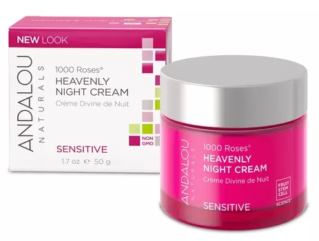 ANDALOU NATURALS Крем ночной для лица 1000 роз 50 мл