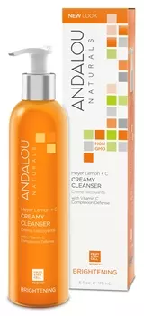 ANDALOU NATURALS Крем-пенка очищающая Лимон Мейера 178 мл