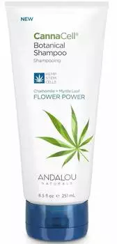 ANDALOU NATURALS Шампунь бодрящий с ромашкой Стволовые клетки Каннабиса 251 мл