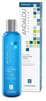 ANDALOU NATURALS Тоник для сужения пор Алоэ и кора ивы 178 мл