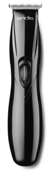 ANDIS Триммер для стрижки волос D-8 Slimline Pro 0.1 мм, аккумуляторно-сетевой, 4 насадки, 2.45 W, черный