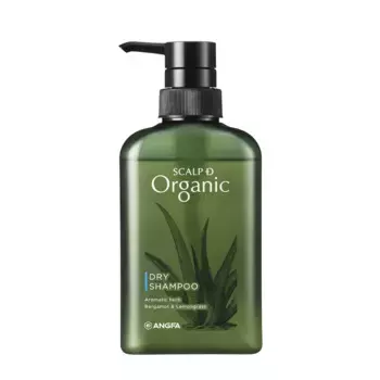 ANGFA Шампунь мужской органический для сухой кожи головы, с дозатором / SCALP D Organic DRY 350 мл