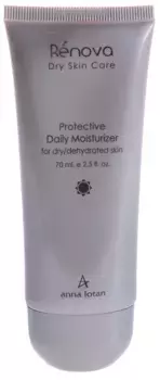 ANNA LOTAN Крем солнцезащитный увлажняющий для сухой кожи SPF19 / Protective Daily Moisturizer RENOVA 70мл~