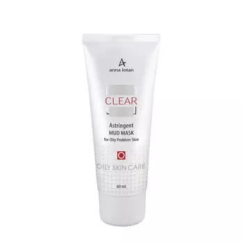 ANNA LOTAN Маска стягивающая / Astringent Mud Mask CLEAR 60 мл