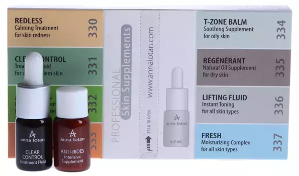 ANNA LOTAN Набор косметических концентратов 8*4,2мл