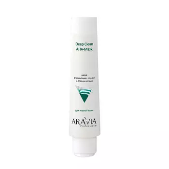 ARAVIA Professional Маска для лица очищающая с глиной и АНА-кислотами 100 мл