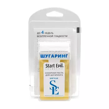 ARAVIA Набор для шугаринга (сахарная паста в картридже Мягкая 100 г + бумажные полоски для депиляции)