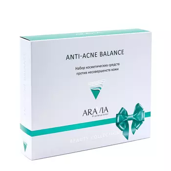 ARAVIA Набор против несовершенств кожи (гель 150 мл, маска 100 мл, тонер 150 мл) Anti-Acne Balance