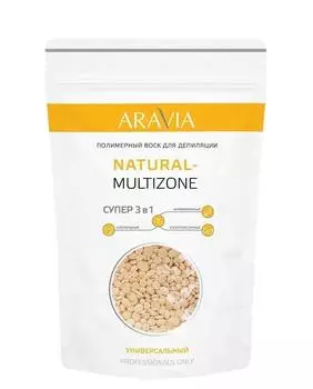 ARAVIA Воск полимерный для депиляции / NATURAL-MULTIZONE 1000 г