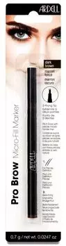 ARDELL Маркер для бровей, темно-коричневый / Micro-Fill Marker Dark Brown 12 г