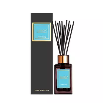 AREON Диффузор ароматический, аквамарин / HOME PERFUME STICKS PREMIUM Aquamarine 85 мл