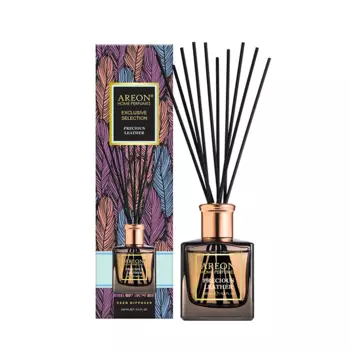 AREON Диффузор ароматический, драгоценная кожа / HOME PERFUME STICKS EXCLUSIVE SELECTION Precious Leather 150 мл