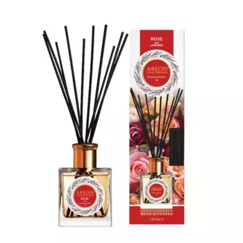 AREON Диффузор ароматический, роза и лавандовое масло / HOME PERFUMES Rose& lavander oil Natural Lavender Oil 150 мл