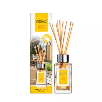 AREON Диффузор ароматический, солнечный дом / HOME PERFUME STICKS Sunny Home 85 мл
