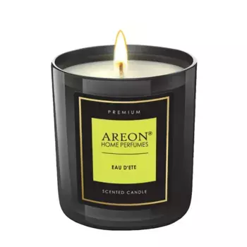AREON Свеча ароматическая Премиум, летняя вода / HOME PERFUMES А EAU D’T 600 гр