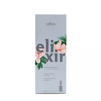 AROMA HARMONY Диффузор ароматический / ELIXIR Rose and FIG leaf 50 мл