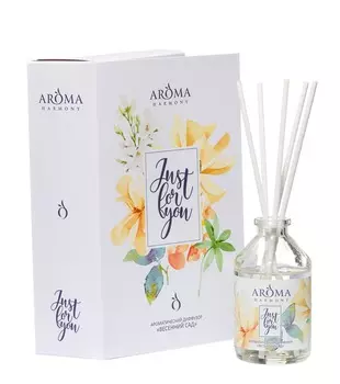 AROMA HARMONY Диффузор-открытка ароматический Весенний сад / Just for You 50 мл