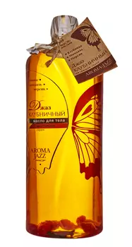 AROMA JAZZ Масло массажное жидкое для тела Клубничный джаз 1000 мл
