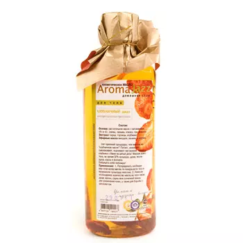 AROMA JAZZ Масло массажное жидкое для тела Клубничный джаз 350 мл