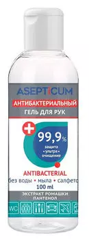 ASEPTICUM Гель антибактериальный для рук, флакон / ASEPTICUM 100 мл