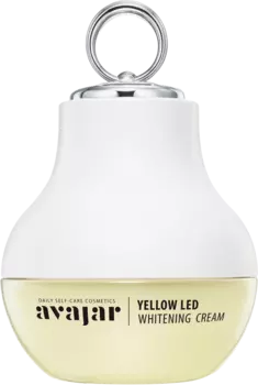 AVAJAR Крем осветляющий для лица, с аппликатором / Yellow LED Whitening Cream (Special PKG) 50 мл