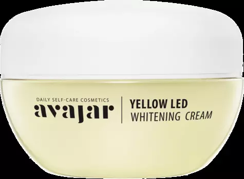 AVAJAR Крем осветляющий для лица / Yellow LED Whitening Cream (Main) 50 мл