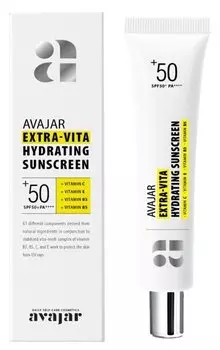 AVAJAR Крем увлажняющий для лица SPF 50+ / Extra-vita Hydrating Sunscreen 45 мл