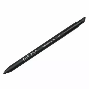 AVANT SCENE Карандаш водостойкий для гелевой подводки, черный / Waterproof Gel Pencil Liner Black 0,35 г