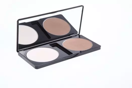 AVANT SCENE Палитра хайлайтер + бронзант / Double compact 2*10 г