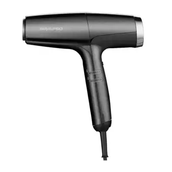 BABYLISS PRO Фен BaByliss PRO Falco Black/Silver, 2000Вт, 2 насадки