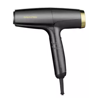 BABYLISS PRO Фен BaByliss PRO Falco Grey/Gold, 2000Вт, 2 насадки