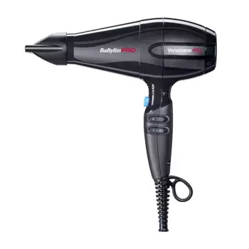 BABYLISS PRO Фен BaByliss Pro Veneziano HQ, ионизация, 2 насадки 2200 Вт