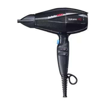 BABYLISS PRO Фен BaByliss Pro VULCANO HQ, ионизация, 2 насадки 2400 Вт
