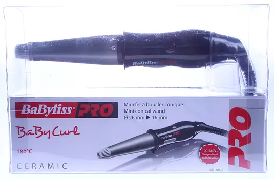 BABYLISS PRO Плойка BaB конус.mini 16-26мм 20W (до180C)/ PRO BaBy Curl