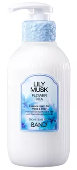 BANDI Лосьон для рук Мускатная лилия / FLOWER VITA ESSENCE LOTION LILY MUSK 250 мл